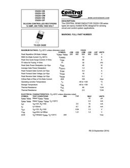 CS220-12B
 datasheet