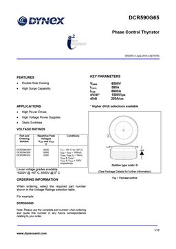 DCR590G65
 datasheet