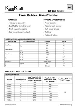 DT160-08
 datasheet