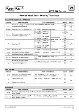 DT250-06
 datasheet #2