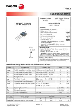 FT0407BI
 datasheet