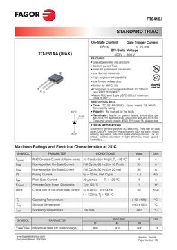 FT0410DI
 datasheet