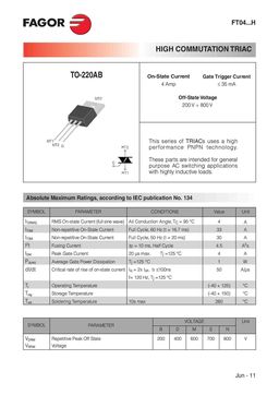 FT0411BH
 datasheet