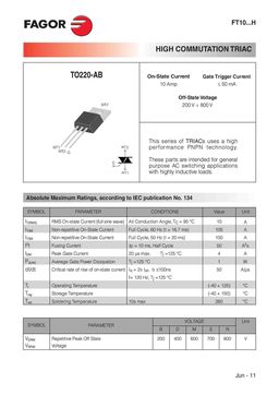 FT1011BH
 datasheet