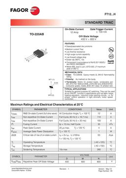 FT1210DH
 datasheet