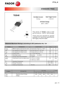 FT1610MH
 datasheet