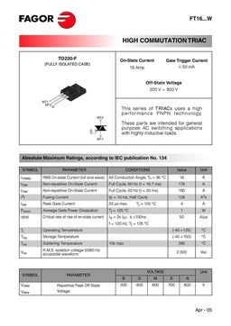 FT1614NW
 datasheet