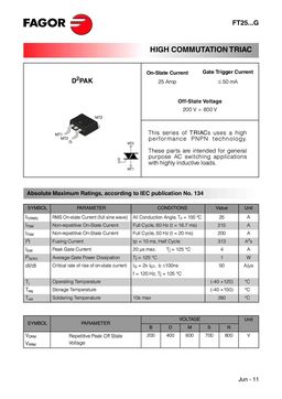 FT2514DG
 datasheet