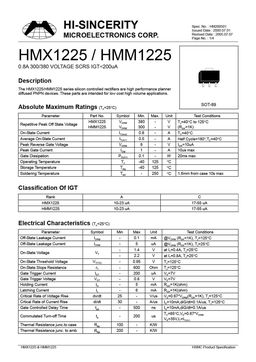 HMM1225
 datasheet