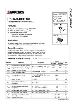 HTK1A60
 datasheet