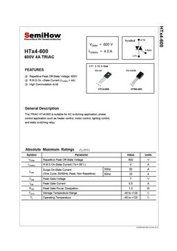 HTP16A60H
 datasheet