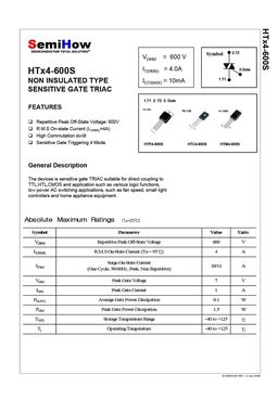 HTP8A60H
 datasheet