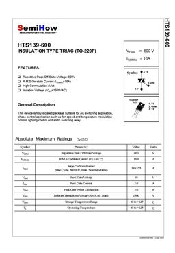 HTS16A80H
 datasheet