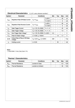 HTS4A60H
 datasheet #2