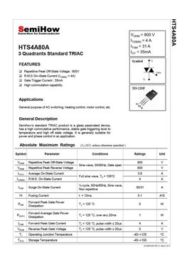 HTS4A80A
 datasheet