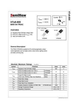 HTS8-600
 datasheet