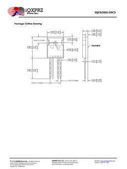 IQCG20S120C3
 datasheet #2