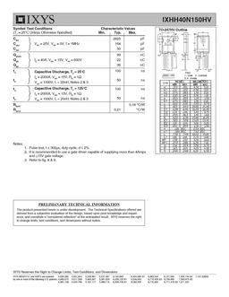 IXHH40N150HV
 datasheet #2