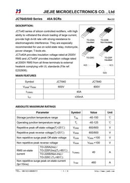 JCT840B
 datasheet