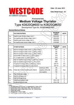 K0620QA650
 datasheet