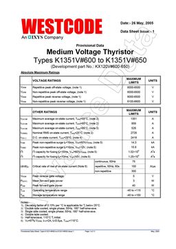 K1351VC600
 datasheet