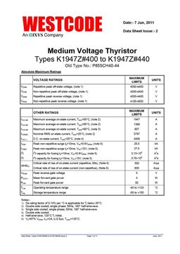 K1947ZC400
 datasheet