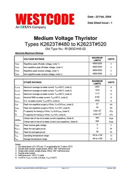 K2623TC450
 datasheet