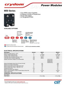 M505013F
 datasheet