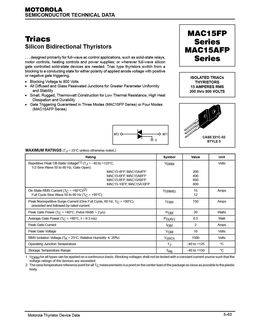 MAC15-4FP
 datasheet