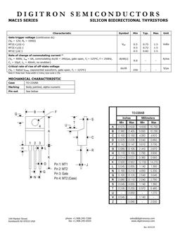 MAC15D
 datasheet #2