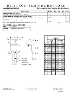 MAC218-10A
 datasheet #2
