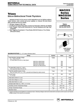 MAC223-10
 datasheet