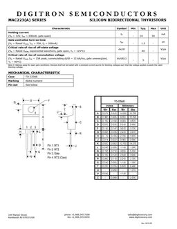 MAC223A3
 datasheet #2