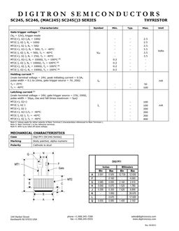 MAC245B
 datasheet #2