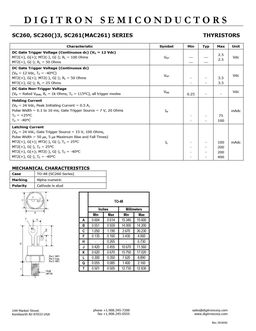 MAC261B
 datasheet #2