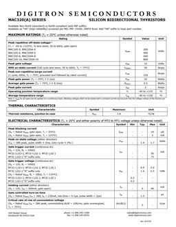 MAC320-10
 datasheet