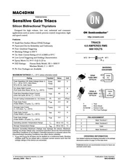 MAC4DHM
 datasheet