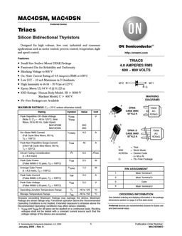 MAC4DSM
 datasheet