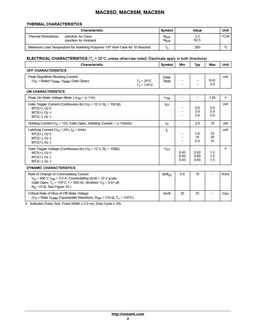 MAC8SM
 datasheet #2