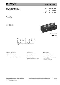 MCC132-08IO1
 datasheet