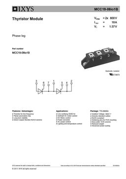 MCC19-08IO1B
 datasheet