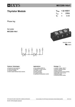 MCC200-14IO1
 datasheet