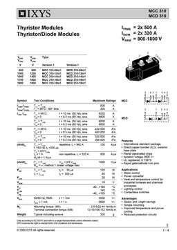 MCC310-18IO1
 datasheet