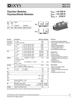 MCC310-22IO1
 datasheet