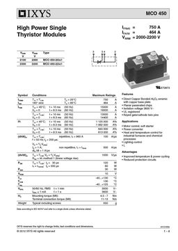 MCO450-22IO1
 datasheet