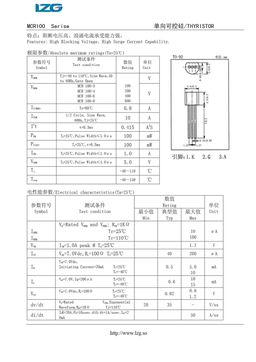 MCR100-3
 datasheet