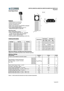 MCR100-5
 datasheet