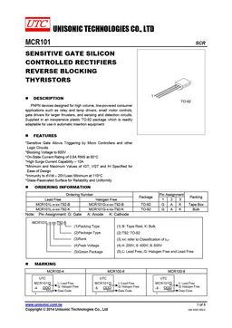 MCR101-4
 datasheet