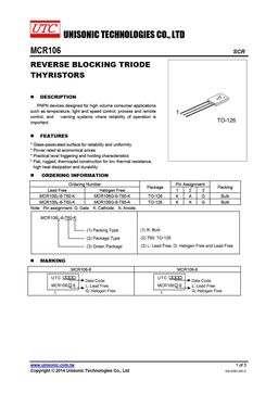 MCR106-6
 datasheet