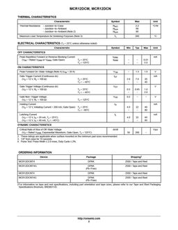 MCR12DCX
 datasheet #2